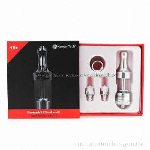 Protank 3 Electronic Cigarette Atomizer with Huge Vapor Tank, 2.5mL Capacity